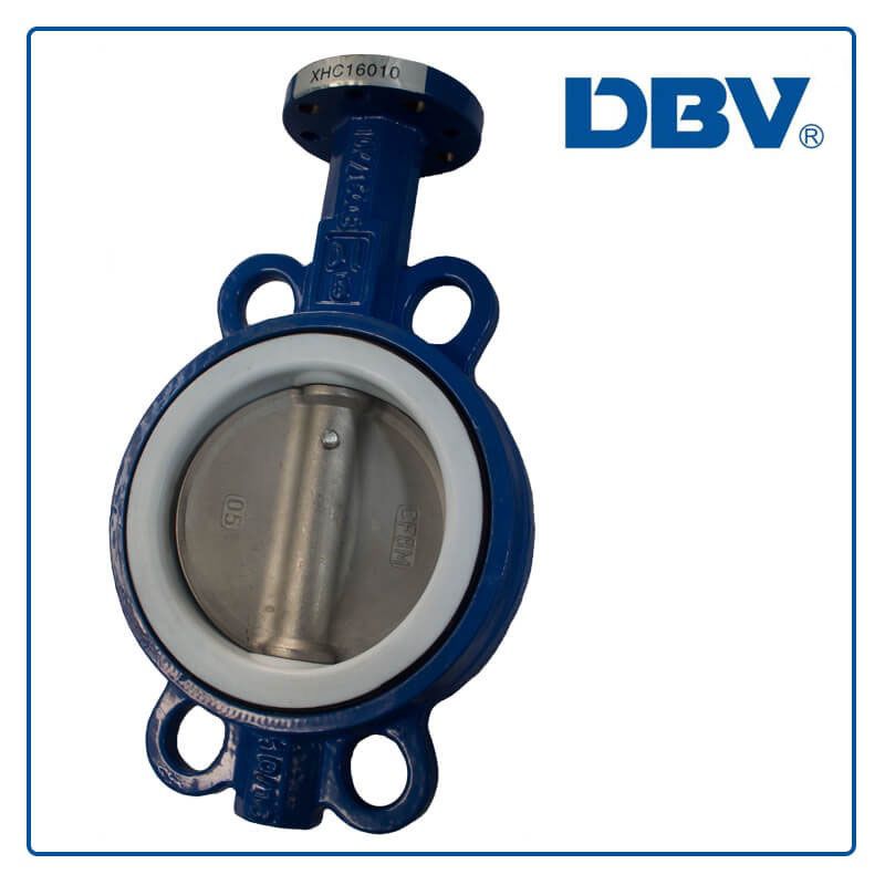 Bare Shaft Cast iron Wafer Butterfly Valve DN150 - Wafer butterfly valve